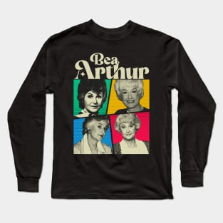 Bea Arthur Comics White Long Sleeve T-Shirt